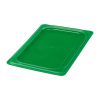 Cambro Safetrak IML Polypropylene Seal Lid Green 1-4 GN (JN540)
