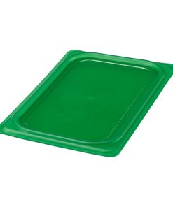 Cambro Safetrak IML Polypropylene Seal Lid Green 1-4 GN (JN540)