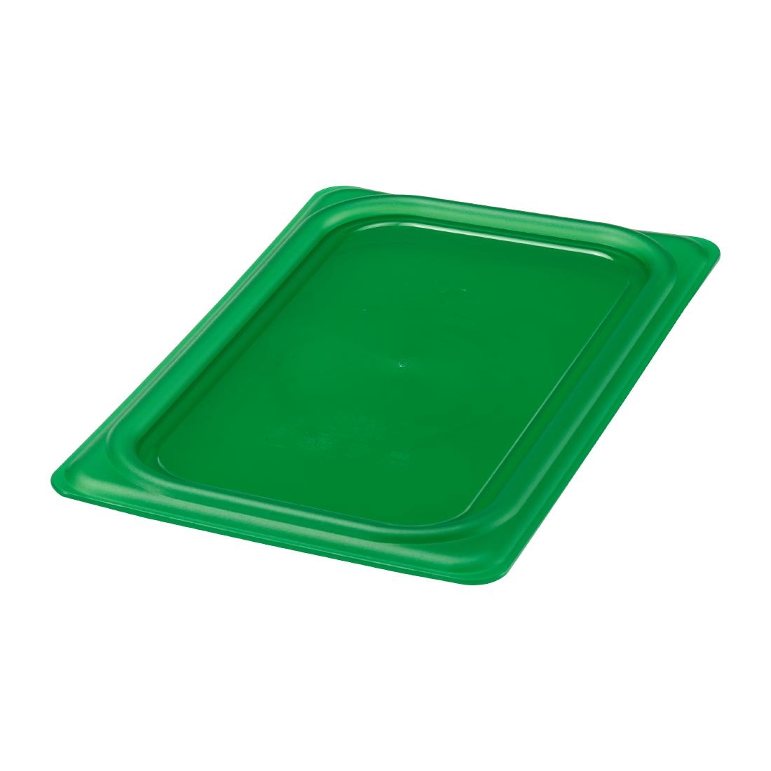 Cambro Safetrak IML Polypropylene Seal Lid Green 1-4 GN (JN540)