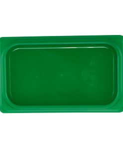 Cambro Safetrak IML Polypropylene Seal Lid Green 1-4 GN (JN540)