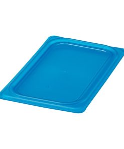 Cambro Safetrak IML Polypropylene Seal Lid Blue 1-4 GN (JN541)