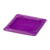 Cambro Safetrak IML Polypropylene Seal Lid Purple 1-6 GN (JN544)