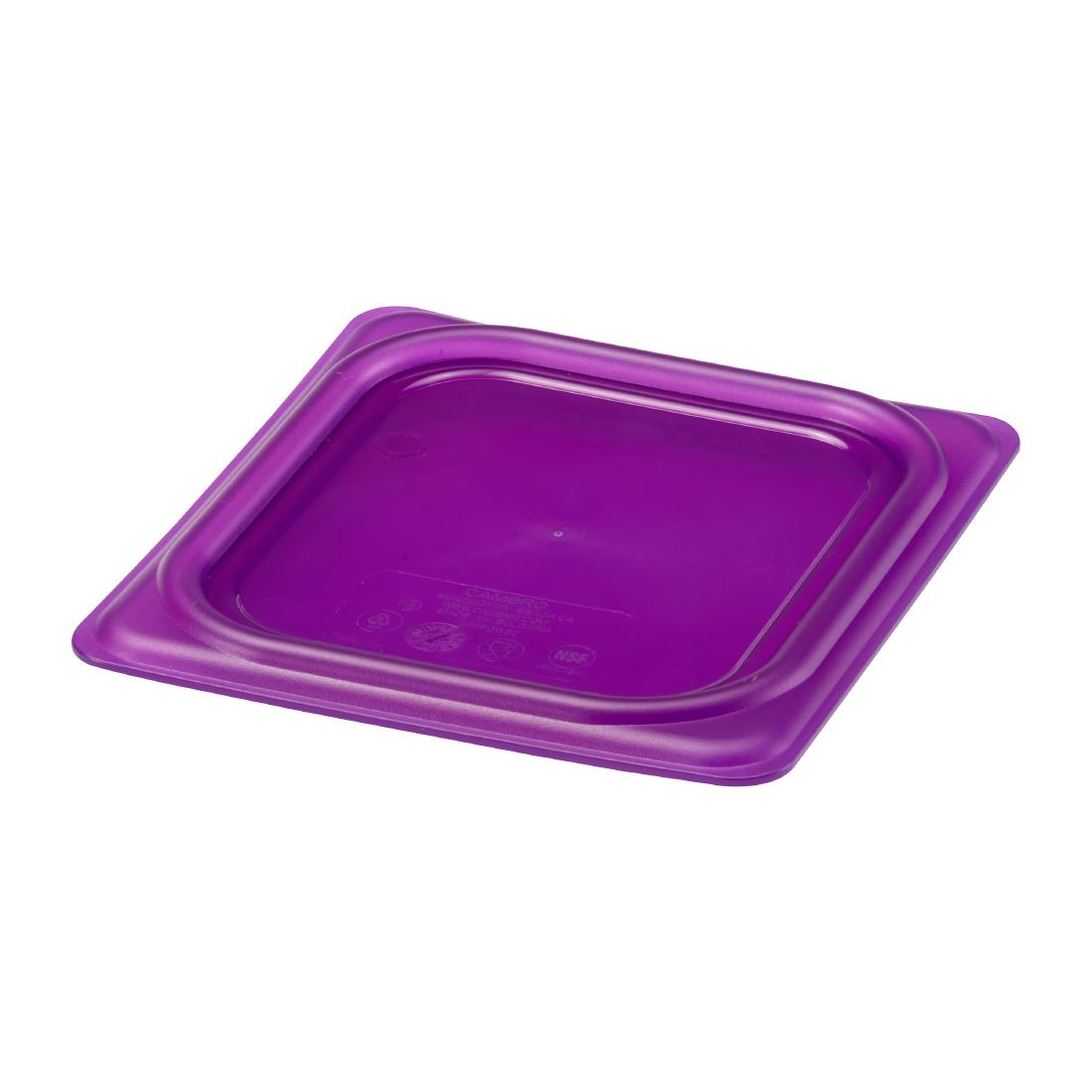 Cambro Safetrak IML Polypropylene Seal Lid Purple 1-6 GN (JN544)