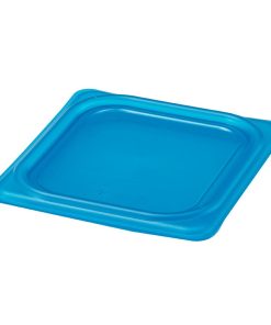 Cambro Safetrak IML Polypropylene Seal Lid Blue 1-6 GN (JN547)