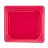 Cambro Safetrak IML Polypropylene Seal Lid Red 1-6 GN (JN548)