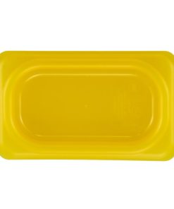 Cambro Safetrak IML Polypropylene Seal Lid Yellow 1-9 GN (JN551)