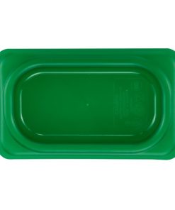 Cambro Safetrak IML Polypropylene Seal Lid Green 1-9 GN (JN552)