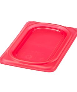 Cambro Safetrak IML Polypropylene Seal Lid Red 1-9 GN (JN554)