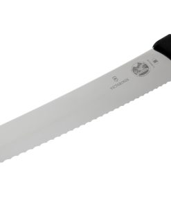 Victorinox Serrated Curved Blade Pastry Knife Black  26cm (JN593)