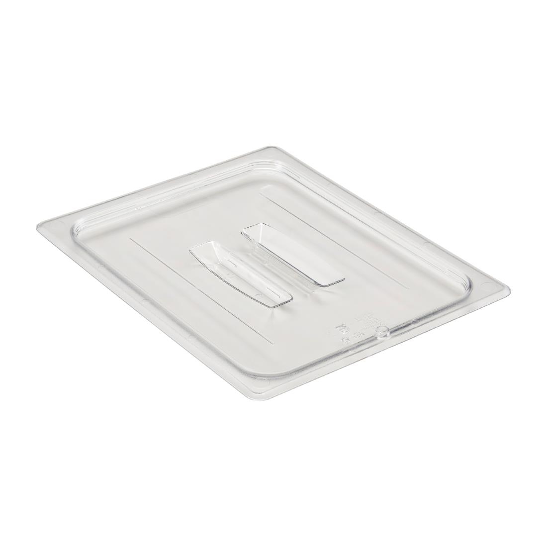 Cambro BPA Free Gastronorm Food Tray Cover with Handle GN 1-2 (JP365)