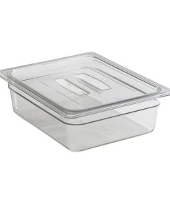 Cambro BPA Free Gastronorm Food Tray Cover with Handle GN 1-2 (JP365)