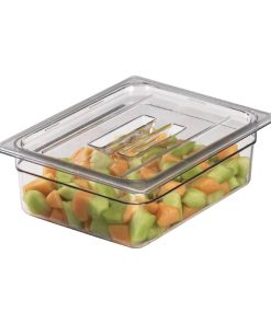 Cambro BPA Free Gastronorm Food Tray Cover with Handle GN 1-2 (JP365)