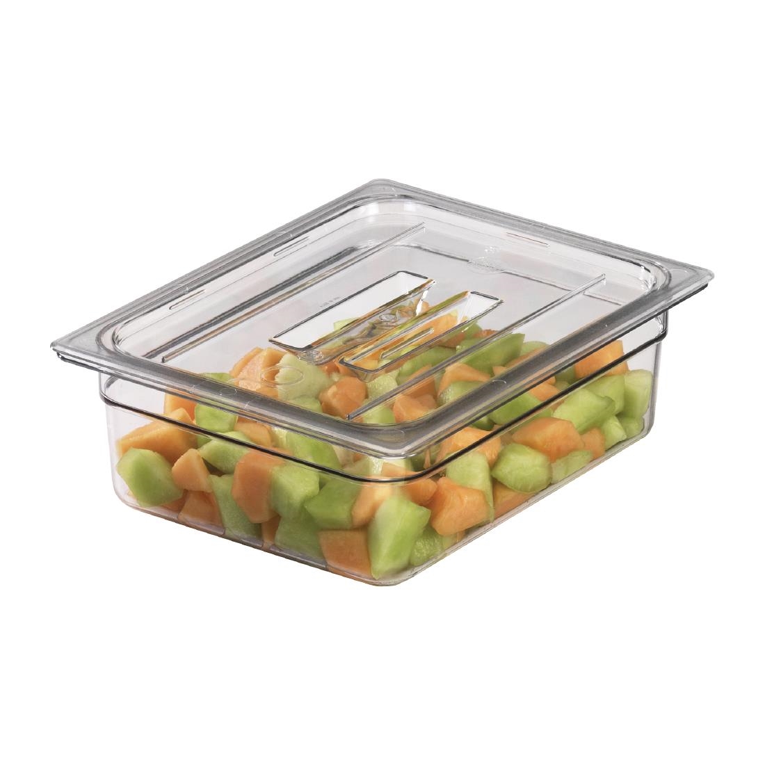 Cambro BPA Free Gastronorm Food Tray Cover with Handle GN 1-2 (JP365)
