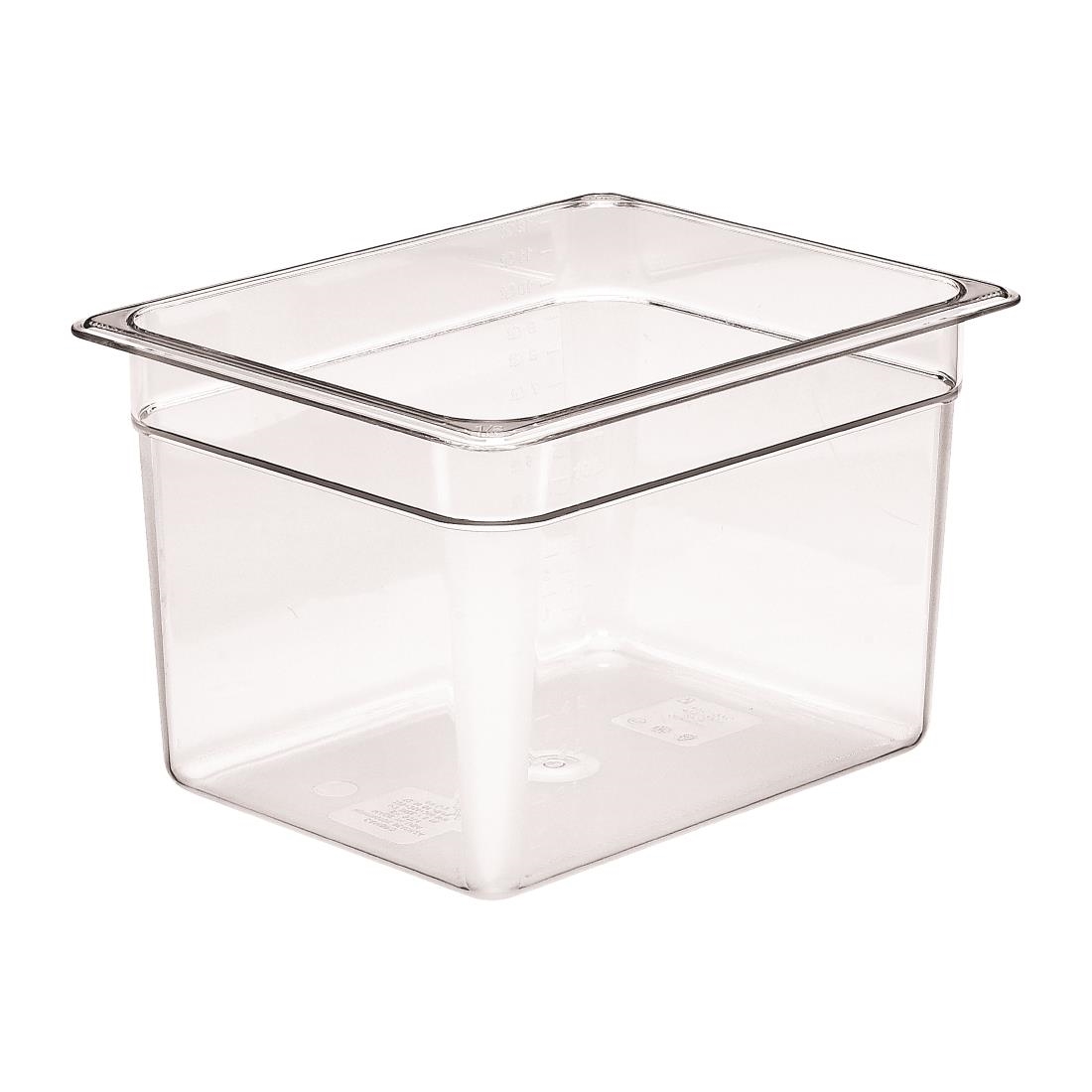 Cambro BPA Free Gastronorm Food Tray GN 1-2 200mm (JP376)