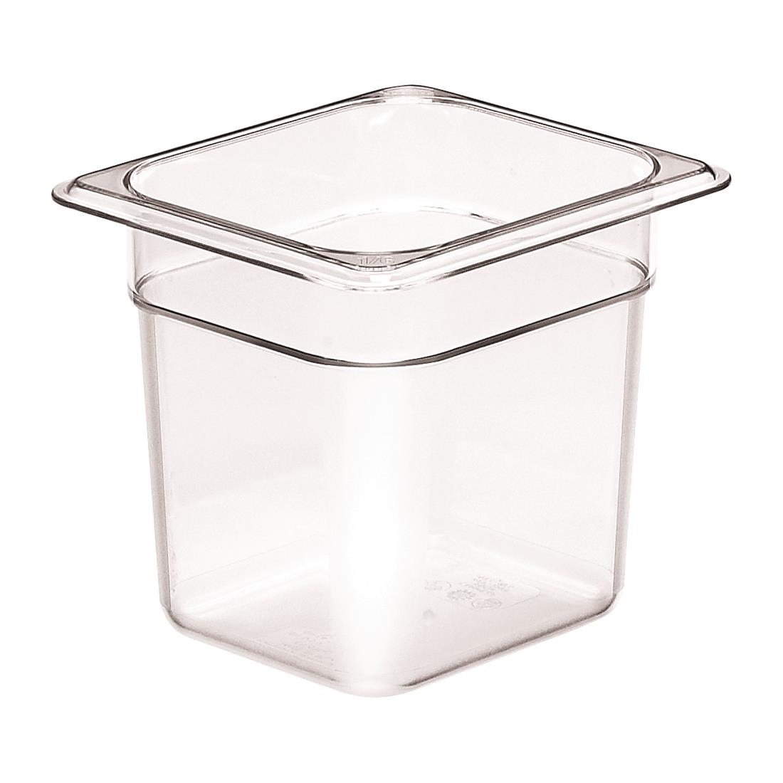 Cambro BPA Free Gastronorm Food Tray GN 1-6 150mm (JP386)