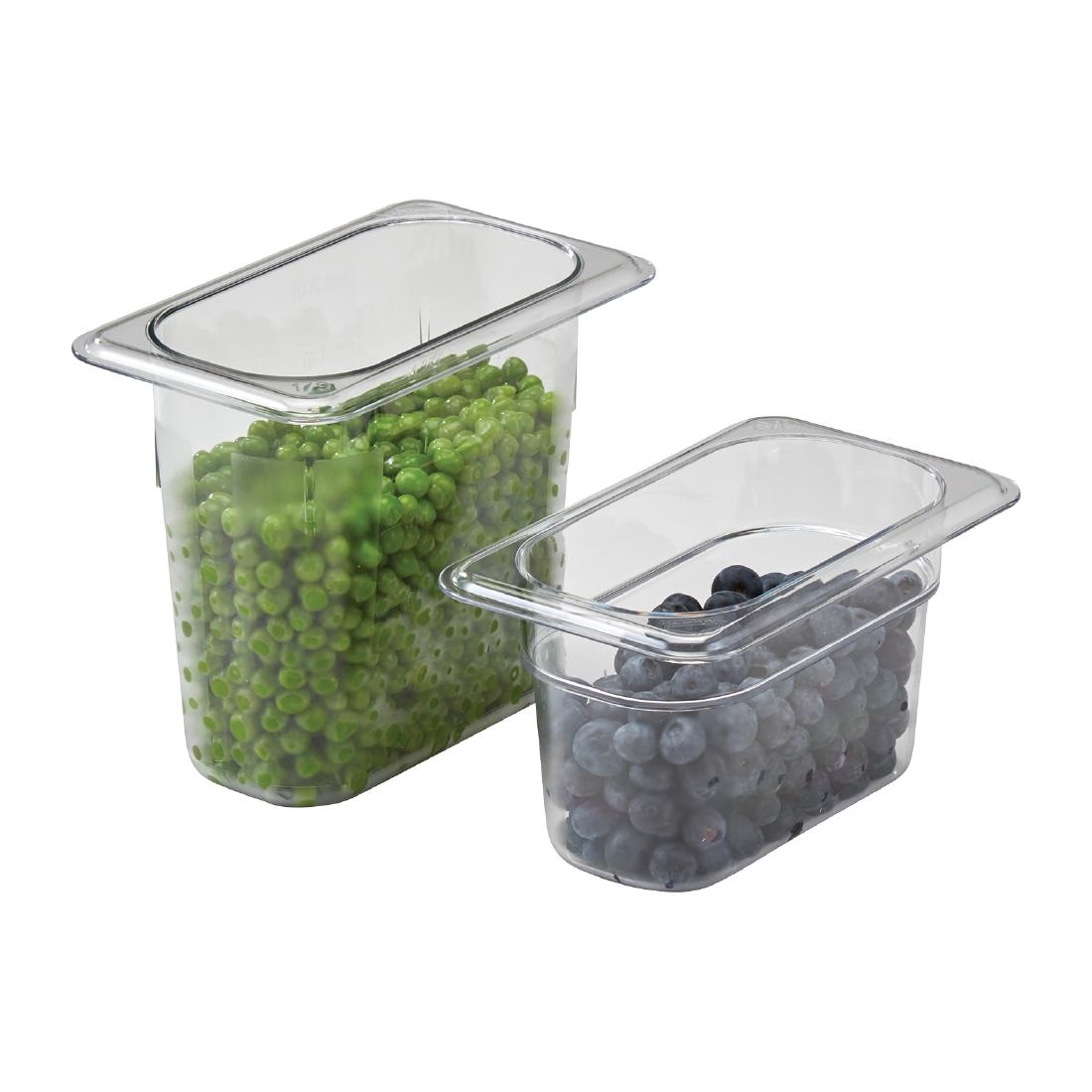 Cambro BPA Free Gastronorm Food Tray GN 1-9 100mm (JP388)
