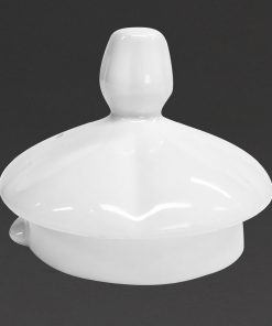 Lids For 568ml Churchill Buckingham White Teapots 6 Pack (W185)