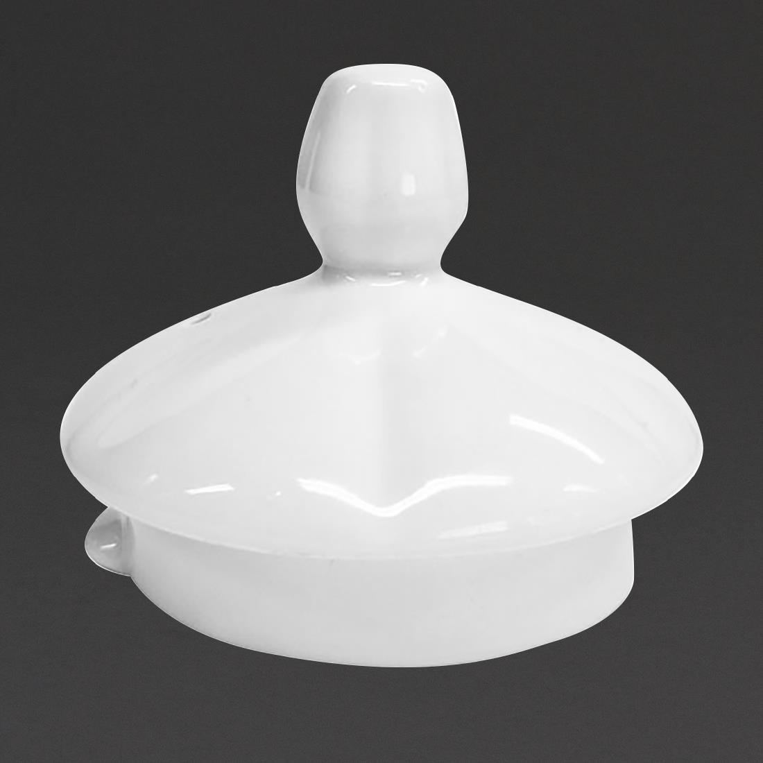 Lids For 568ml Churchill Buckingham White Teapots 6 Pack (W185)