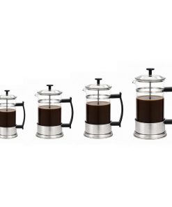 Elia Cafetiere 6-Cup Brushed Aluminium 800ml (CP102)