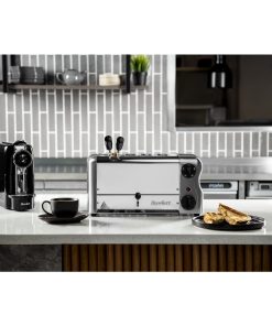 Rowlett Esprit 4 Slot Toaster Chrome with Duraheat Elements and Sandwich Cage (HW911)