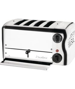 Rowlett Esprit 4 Slot Toaster Chrome with Duraheat Elements and Sandwich Cage (HW911)