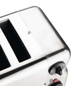 Rowlett Esprit 4 Slot Toaster Chrome with Duraheat Elements and Sandwich Cage (HW911)