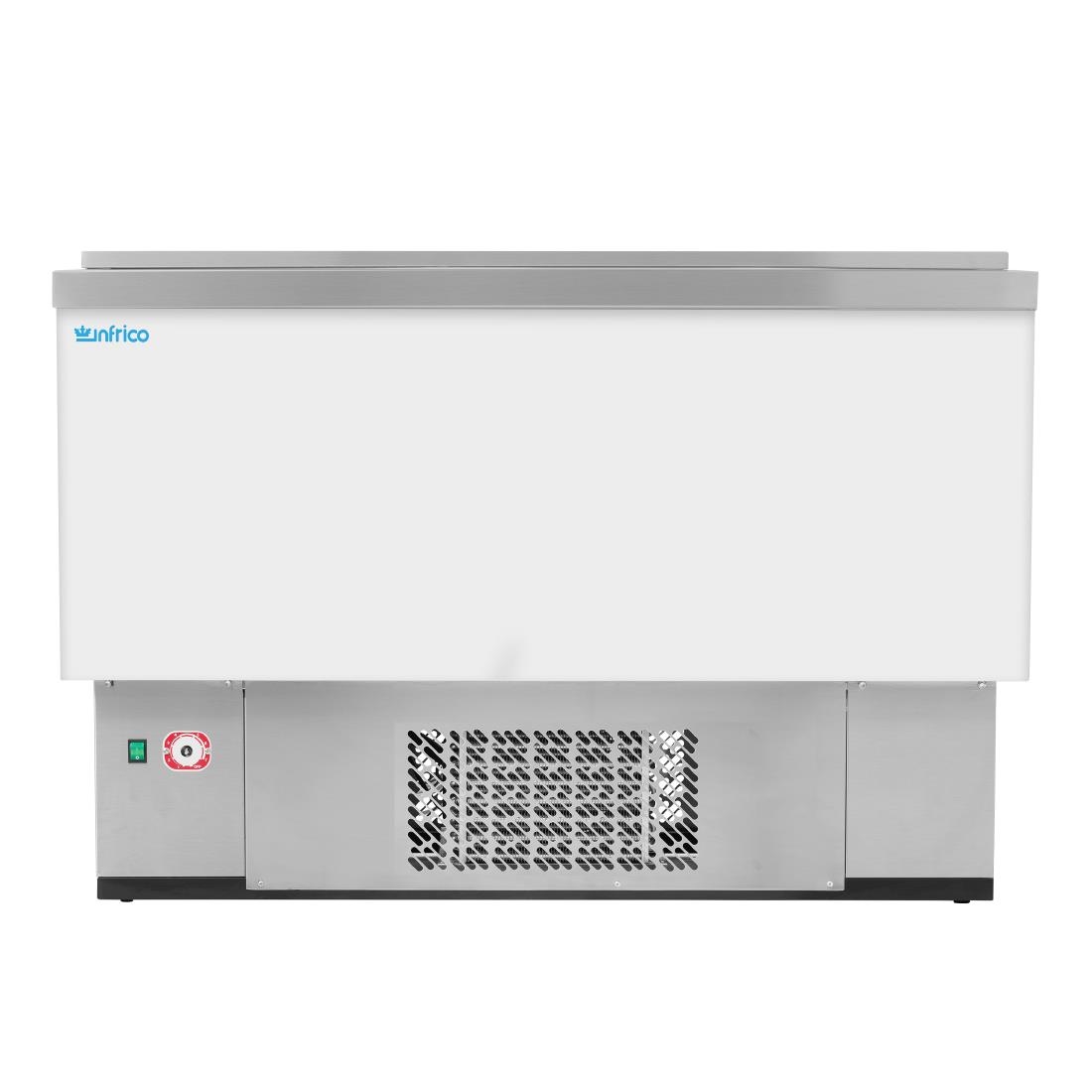 Infrico White Steel Bottle Well 180 IN-EFP1000WH (JA582)