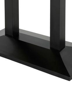 Bolero Loft Rectangle Dining Table with Wooden Top (JE894)