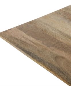 Bolero Loft Rectangle Dining Table with Wooden Top (JE894)