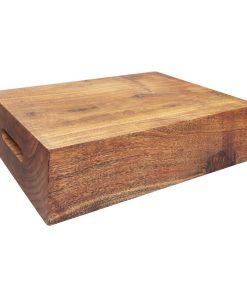 Vogue Acacia Wood Butchers Block Chopping Board (JM669)