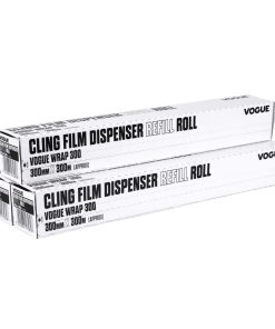 Vogue Wrap300 Cling Film Refills 300mm x 300m 3 Pack (JM981)