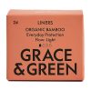 Grace and Green Organic Bamboo Liners 24 Pack (JN484)