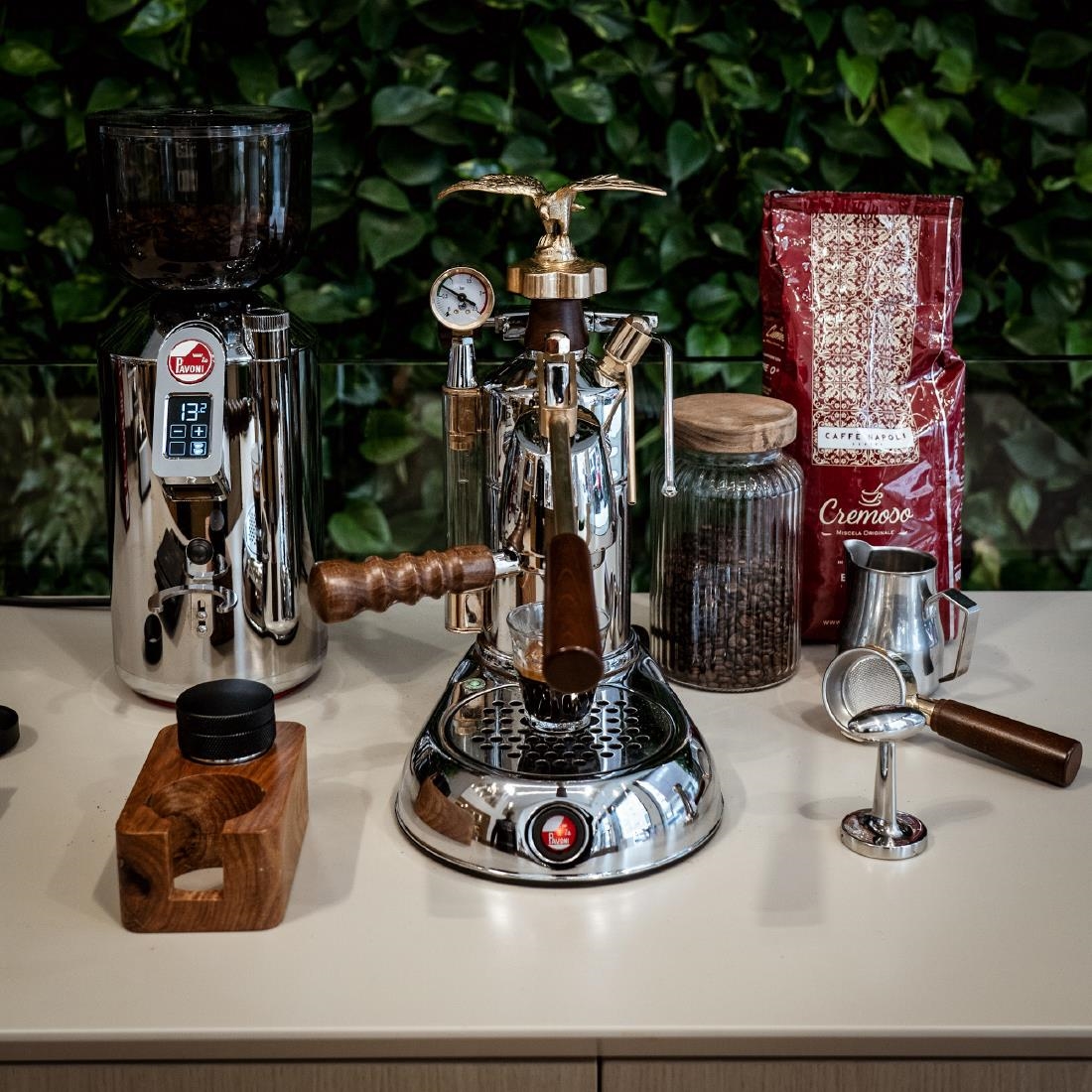 La Pavoni Expo 2015 Lever Coffee Machine (JN971)