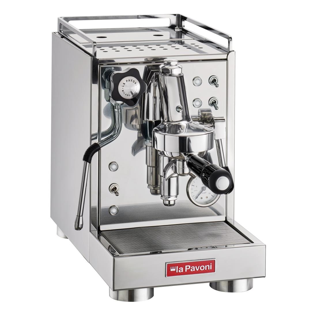 La Pavoni Mini Cellini Semi-Professional Coffee Machine Stainless Steel (JN981)