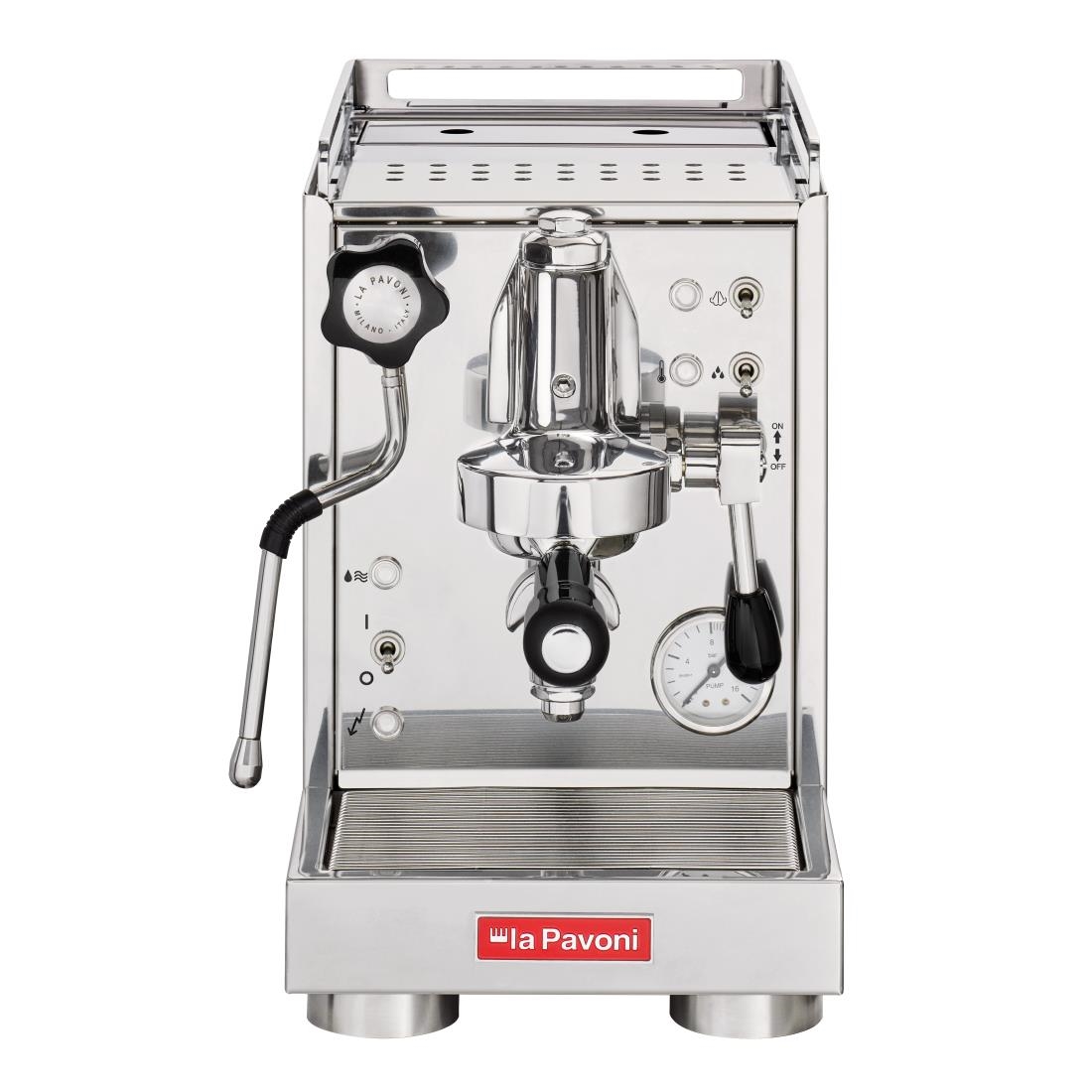La Pavoni Mini Cellini Semi-Professional Coffee Machine Stainless Steel (JN981)