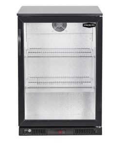Sterling Pro Green Single Door Outdoor Bottle Cooler Black SP1LO-OUT-BK (JP012)
