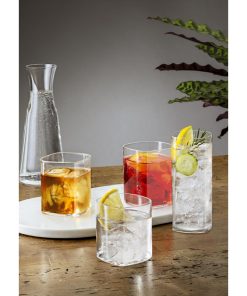 Luigi Bormioli Top Class Square Beverage Tumblers 410ml 24 Pack (JP036)
