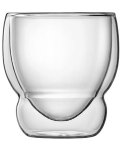Luigi Bormioli Globe Double-Walled Cappuccino-Tea Cups 230ml 12 Pack (JP040)
