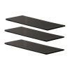 WNK Acrylic Inserts for 3-Tier Cake Stand Black 3 Pack (JP053)