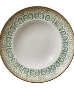 Heart and Soul Soulmate Jade Rimmed Bowls 275mm 6 Pack (JP061)
