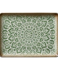 Heart and Soul Soulmate Jade Rectangular Plates 235x175mm 6 Pack (JP063)