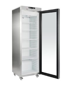 Gram Professional Compact Display Fridge Stainless Steel GR400 (JP128)