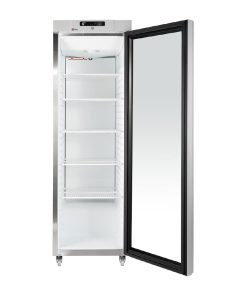 Gram Professional Compact Display Fridge Stainless Steel GR400 (JP128)