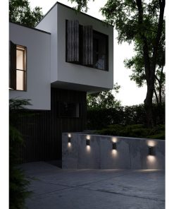 Nordlux Asbol Round Wall Light Black (JP205)