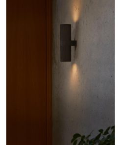 Nordlux Kyklop Ripple Maxi Wall Light Black (JP225)