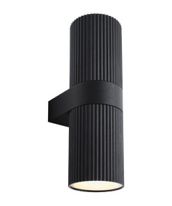 Nordlux Kyklop Ripple Maxi Wall Light Black (JP225)