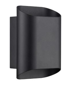 Nordlux Nico 22 Round Maxi Wall Light Black (JP236)