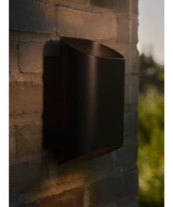 Nordlux Nico 22 Round Maxi Wall Light Black (JP236)