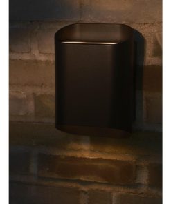 Nordlux Nico 22 Round Maxi Wall Light Black (JP236)