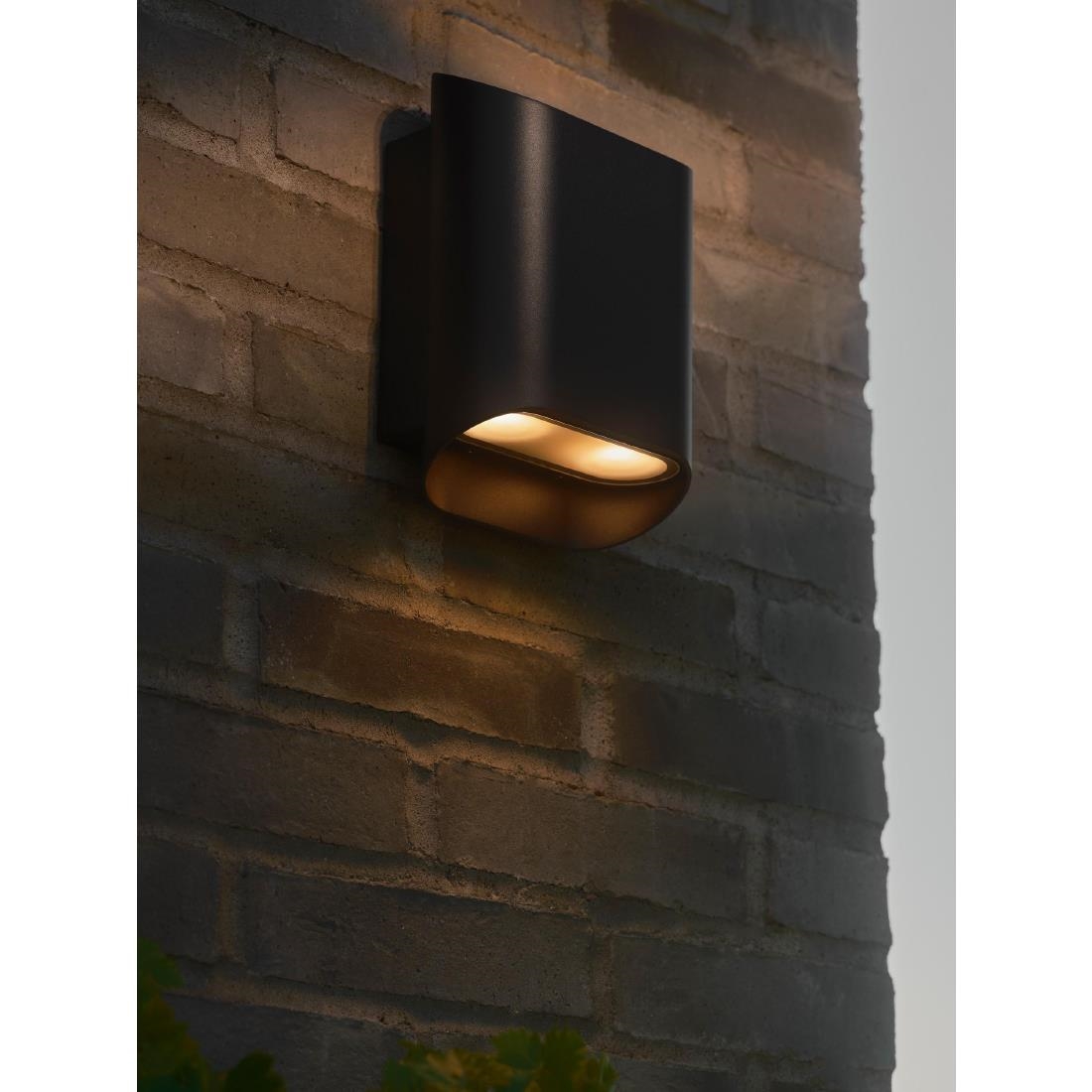 Nordlux Nico 22 Round Maxi Wall Light Black (JP236)